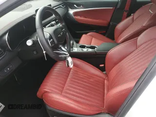 2024 Genesis G70 Sport Advanced with VIN KMTG54SE4RU139233, listed as a Copart auction lot 76180664 with 14,821 mi miles and Non Repairable. Bid and sale history available at carsss.com. Image 7.