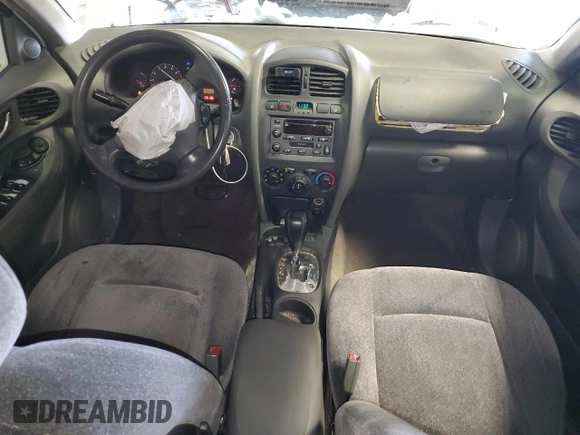 2004 Hyundai Santa Fe GLS with VIN KM8SC73E54U767532, listed as a Copart auction lot 41648395 with 125,439 mi miles and Salvage Title. Bid and sale history available at carsss.com. Image 8.
