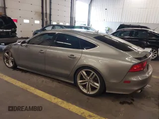 2014 Audi S7 Prestige with VIN WAUW2AFC5EN012180, listed as a IAAI auction lot 40895822 with 1 mi miles. Bid and sale history available at carsss.com. Image 3.
