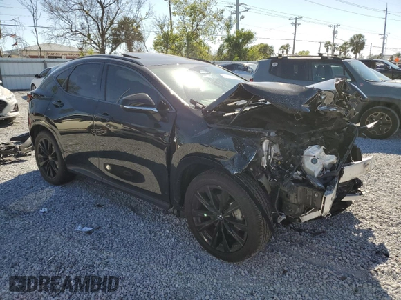 2023 Lexus NX with VIN 2T2KGCEZ8PC017301, listed as a Copart auction lot 48868185 with 44,617 mi miles and Salvage Title. Bid and sale history available at carsss.com. Image 4.