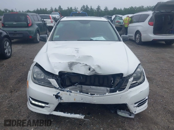 2013 Mercedes-Benz C 300 Sport with VIN WDDGF8AB2DR247992, listed as a IAAI auction lot 42484654 with 102,736 mi miles and . Bid and sale history available at DreamBid. Image 6.