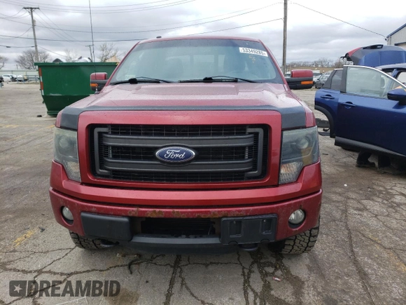 2013 Ford F-150 XL with VIN 1FTFX1ETXDKD74849, listed as a Copart auction lot 53349285 with 158,981 mi miles and Clean Title. Bid and sale history available at carsss.com. Image 5.
