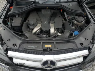 2016 Mercedes-Benz GL with VIN 4JGDF7DE9GA683041, listed as a Copart auction lot 51802315 with 128,755 mi miles and Salvage Title. Bid and sale history available at carsss.com. Image 12.