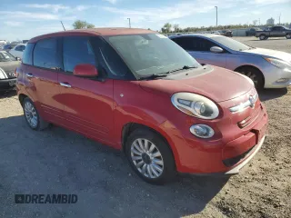 2014 FIAT 500L Easy with VIN ZFBCFABH2EZ028182, listed as a Copart auction lot 82039974 with 74,502 mi miles and Clean Title. Bid and sale history available at carsss.com. Image 4.