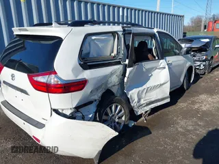 2017 Toyota Sienna XLE Auto Access Seat with VIN 5TDYZ3DCXHS846062, listed as a IAAI auction lot 41204085 with 107,046 mi miles and . Bid and sale history available at DreamBid. Image 6.