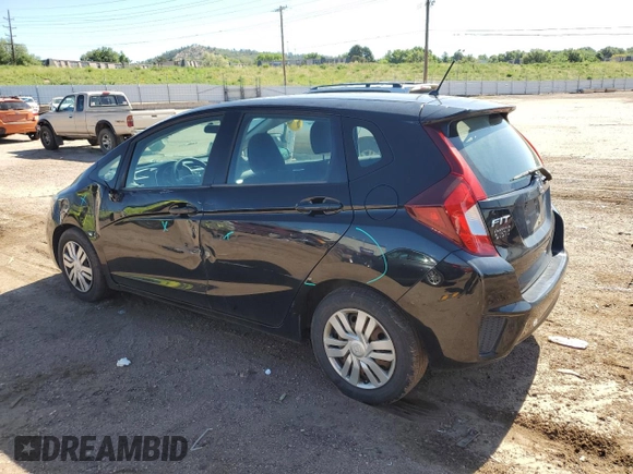 2015 Honda Fit LX with VIN 3HGGK5H55FM717684, listed as a Copart auction lot 61550505 with 146,646 mi miles and Salvage title. Bid and sale history available at DreamBid. Image 2.