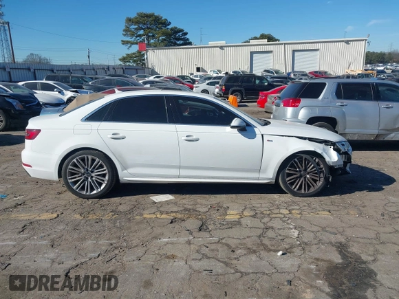 2018 Audi A4 Premium Plus with VIN WAULMAF42JA067113, listed as a IAAI auction lot 41411398 with 49,603 mi miles. Bid and sale history available at carsss.com. Image 13.