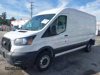 2023 Ford Transit Cargo with VIN 1FTBR1C85PKC08945, listed as a IAAI auction lot 41385685 with 5,577 mi miles and . Bid and sale history available at DreamBid. Image 18.