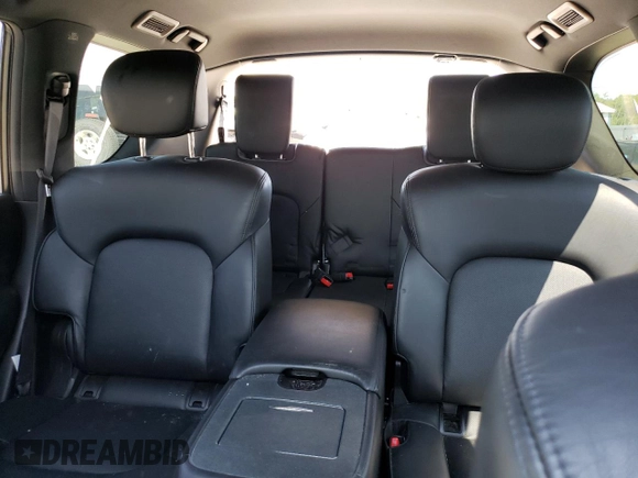 2021 Nissan Armada SL with VIN JN8AY2BB1M9791538, listed as a Copart auction lot 69201584 with 53,565 mi miles and Salvage Title. Bid and sale history available at carsss.com. Image 10.
