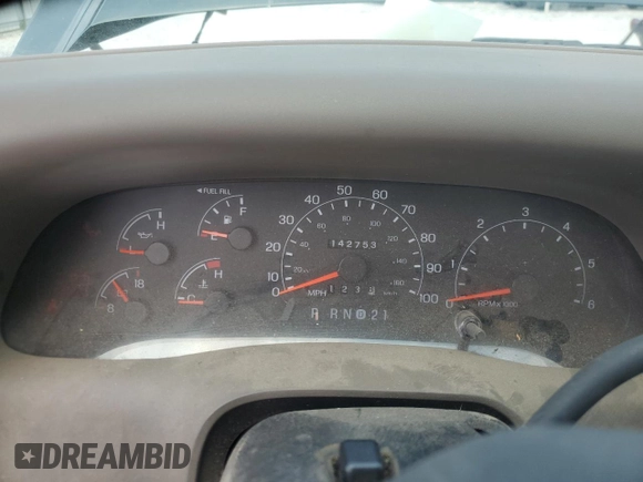 2000 Ford F-250 XL с VIN 1FTNX21L1YEB33533, выставлен на аукционе Copart как лот 58313795 с пробегом 142 753 миль миль и Списание • Salvage title. История ставок и продаж доступна на DreamBid. Изображение 9.