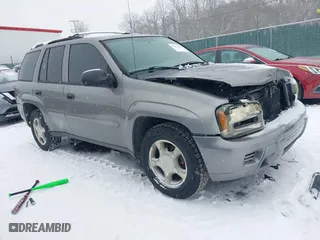 2008 Chevrolet TrailBlazer Fleet w/2FL with VIN 1GNDT13S882228539, listed as a IAAI auction lot 41612624 with 1 mi miles. Bid and sale history available at carsss.com. Image 1.