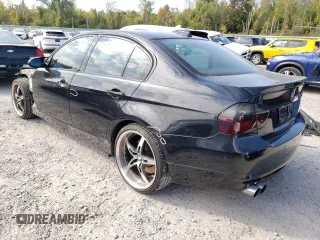 2006 BMW 3 Series 330i with VIN WBAVB33566PS10107, listed as a Copart auction lot 71711504 with 144,308 mi miles and Salvage Title. Bid and sale history available at carsss.com. Image 2.
