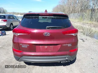 2016 Hyundai Tucson Eco with VIN KM8J3CA29GU052657, listed as a IAAI auction lot 42170324 with 80,681 mi miles. Bid and sale history available at carsss.com. Image 16.