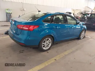 2015 Ford Focus SE with VIN 1FADP3F25FL342077, listed as a IAAI auction lot 41917089 with 20,321 mi miles. Bid and sale history available at carsss.com. Image 4.