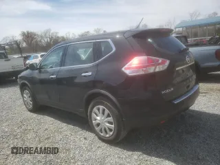 2015 Nissan Rogue S with VIN KNMAT2MV0FP524942, listed as a Copart auction lot 49583595 with 95,133 mi miles and Salvage Title. Bid and sale history available at DreamBid. Image 2.