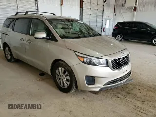 2016 Kia Sedona LX with VIN KNDMB5C13G6172544, listed as a Copart auction lot 47193565 with 101,044 mi miles and Salvage Title. Bid and sale history available at carsss.com. Image 12.