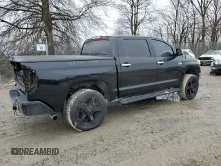 2015 Toyota Tundra 4WD Truck Platinum with VIN 5TFAW5F13FX483144, listed as a Copart auction lot 42698545 with 82,612 mi miles and Salvage Title. Bid and sale history available at carsss.com. Image 3.