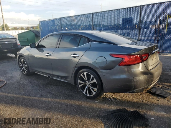 2018 Nissan Maxima SV with VIN 1N4AA6AP0JC390247, listed as a Copart auction lot 61824725 with 64,078 mi miles and Salvage title. Bid and sale history available at DreamBid. Image 2.
