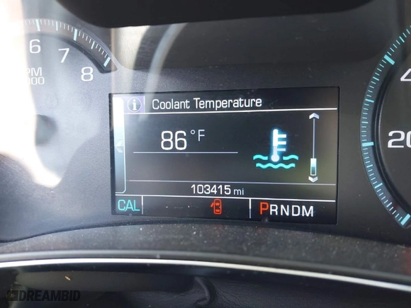 2018 Chevrolet Impala LT with VIN 2G1105S30J9170545, listed as a IAAI auction lot 41901062 with 103,415 mi miles. Bid and sale history available at carsss.com. Image 7.