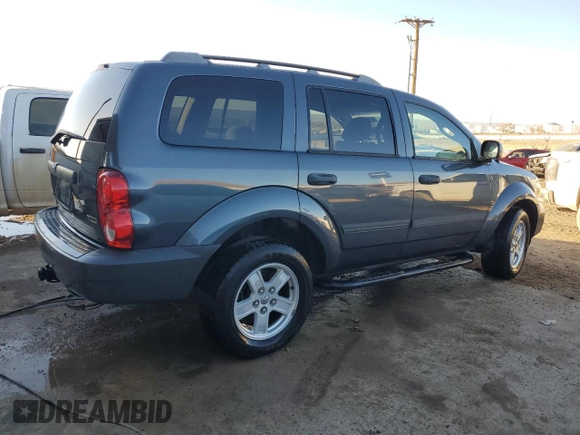 2007 Dodge Durango SXT with VIN 1D8HD38PX7F581669, listed as a Copart auction lot 84925894 with 82,436 mi miles and Non repairable. Bid and sale history available at DreamBid. Image 3.