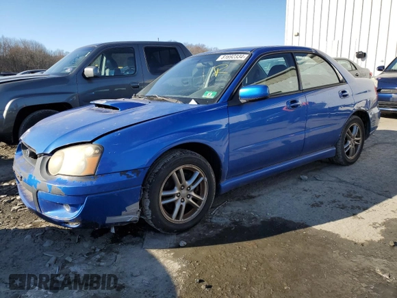 2005 Subaru Impreza Sedan (Natl) WRX with VIN JF1GD29625G525149, listed as a Copart auction lot 81692334 with 136,507 mi miles and Clean Title. Bid and sale history available at carsss.com. Image 1.