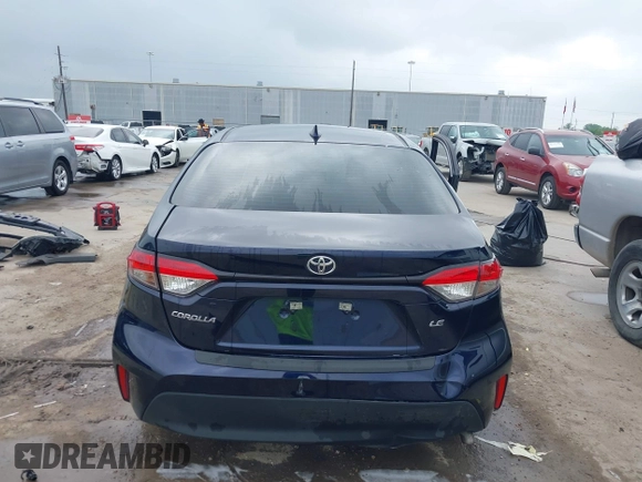 2025 Toyota Corolla LE z VIN 5YFB4MDE2SP242307, wystawiony jako IAAI lot #41869842 z przebiegiem 7079 mil mil oraz . Historia ofert i sprzedaży dostępna na DreamBid. Obrazek 17.