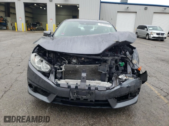 2016 Honda Civic Sedan EX with VIN 2HGFC2F81GH501304, listed as a Copart auction lot 44158875 with 0 mi miles and Salvage Title. Bid and sale history available at carsss.com. Image 5.
