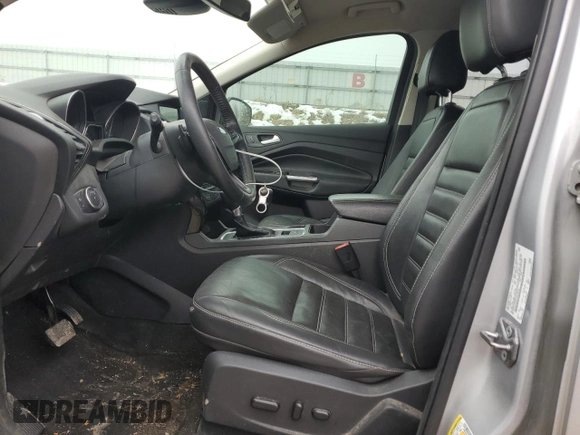 2017 Ford Escape Titanium with VIN 1FMCU9J9XHUD18954, listed as a Copart auction lot 46787245 with 222,986 mi miles and Clean Title. Bid and sale history available at carsss.com. Image 7.