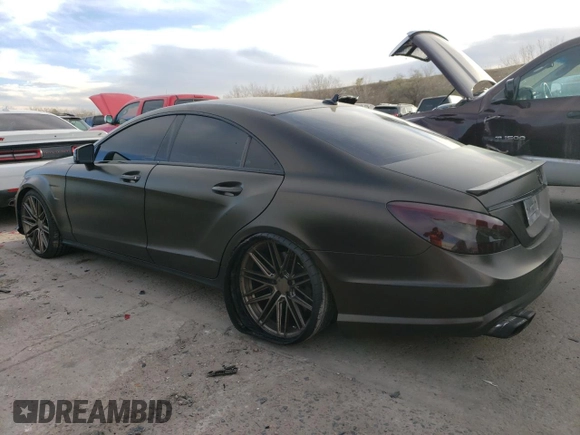 2013 Mercedes-Benz CLS-Class CLS 63 AMG with VIN WDDLJ7EB7DA083624, listed as a Copart auction lot 79383974 with 131,316 mi miles and Salvage Title. Bid and sale history available at carsss.com. Image 2.