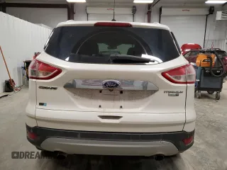 2014 Ford Escape Titanium with VIN 1FMCU9JX1EUD40870, listed as a Copart auction lot 51337695 with 163,210 mi miles and Salvage Title. Bid and sale history available at DreamBid. Image 6.