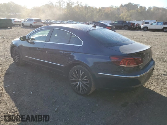 2014 Volkswagen CC VR6 Executive 4Motion with VIN WVWGU7AN7EE536489, listed as a Copart auction lot 76318974 with 122,420 mi miles and Salvage Title. Bid and sale history available at carsss.com. Image 2.
