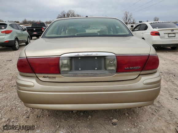2005 Buick LeSabre Custom with VIN 1G4HP52K95U212790, listed as a Copart auction lot 48827095 with 261772 miles and Non Repairable. Bid and sale history available at carsss.com. Image 6.