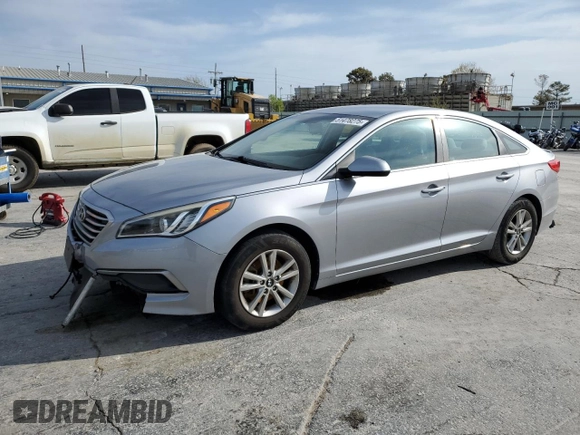 2016 Hyundai Sonata SE with VIN 5NPE24AF7GH267434, listed as a Copart auction lot 51478275 with 171,059 mi miles and Salvage Title. Bid and sale history available at carsss.com. Image 1.