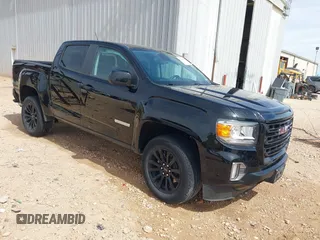 2021 GMC Canyon 2WD Elevation z VIN 1GTG5CEN4M1290149, wystawiony jako IAAI lot #41782863 z przebiegiem 33 807 mil mil oraz . Historia ofert i sprzedaży dostępna na DreamBid. Obrazek 1.