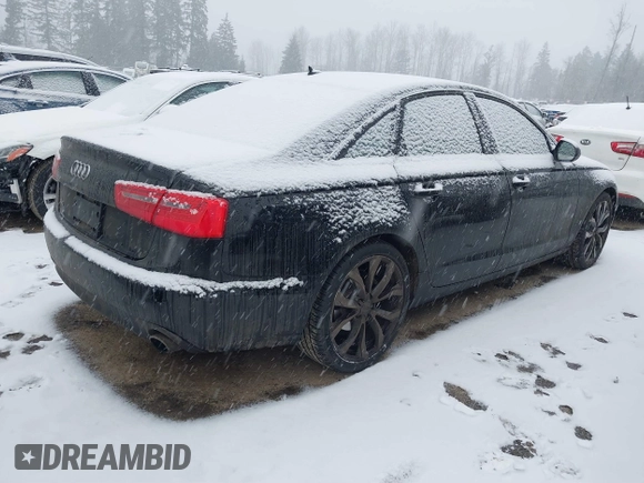 2013 Audi A6 Premium Plus z VIN WAUGFAFC2DN022656, wystawiony jako IAAI lot #41555265 z przebiegiem 93 656 mil mil oraz . Historia ofert i sprzedaży dostępna na DreamBid. Obrazek 4.