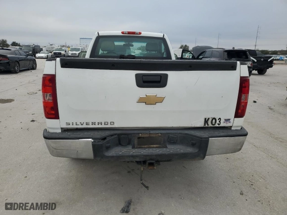 2011 Chevrolet Silverado 1500 Work Truck with VIN 1GCNCPEX8BZ272449, listed as a Copart auction lot 88584845 with 193,258 mi miles and Salvage Title. Bid and sale history available at carsss.com. Image 6.