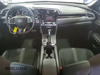 2019 Honda Civic Sport with VIN 2HGFC2F83KH600151, listed as a Copart auction lot 58012425 with 28,686 mi miles and Salvage title. Bid and sale history available at DreamBid. Image 8.