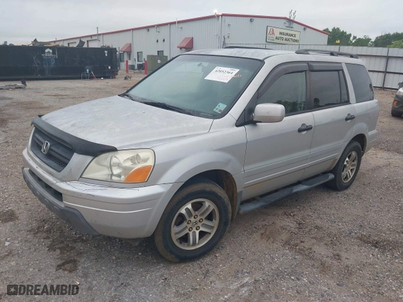 2003 Honda Pilot EX with VIN 2HKYF18523H543302, listed as a IAAI auction lot 42052364 with 331,473 mi miles. Bid and sale history available at carsss.com. Image 2.