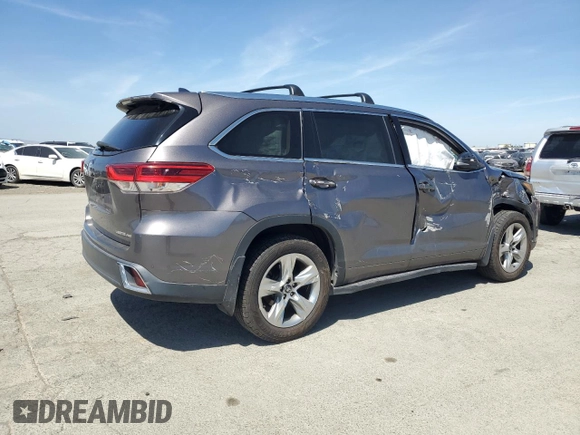 2019 Toyota Highlander Limited z VIN 5TDDZRFH3KS944285, wystawiony jako Copart lot #57176285 z przebiegiem 83 174 mil mil oraz Szkoda całkowita • Salvage title. Historia ofert i sprzedaży dostępna na DreamBid. Obrazek 3.