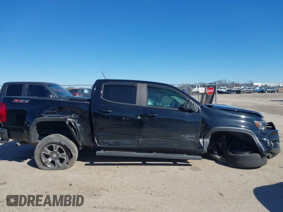 2018 Chevrolet Colorado 2WD Z71 with VIN 1GCGSDEN7J1117011, listed as a IAAI auction lot 41728108 with 51,618 mi miles and . Bid and sale history available at DreamBid. Image 13.