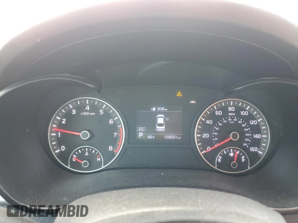 2019 Kia Optima LX z VIN 5XXGT4L33KG278394, wystawiony jako Copart lot #55405135 z przebiegiem 103 531 mil mil oraz Szkoda całkowita • Salvage title. Historia ofert i sprzedaży dostępna na DreamBid. Obrazek 9.