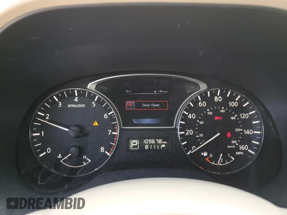 2015 Nissan Pathfinder S z VIN 5N1AR2MN1FC698309, wystawiony jako Copart lot #57612505 z przebiegiem 109 678 mil mil oraz Szkoda całkowita • Salvage title. Historia ofert i sprzedaży dostępna na DreamBid. Obrazek 9.