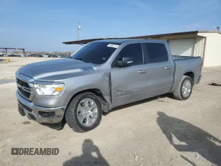 2021 Ram 1500 Lone Star with VIN 1C6RREFT1MN647132, listed as a Copart auction lot 45862115 with 47,441 mi miles and Salvage title. Bid and sale history available at DreamBid. Image 1.