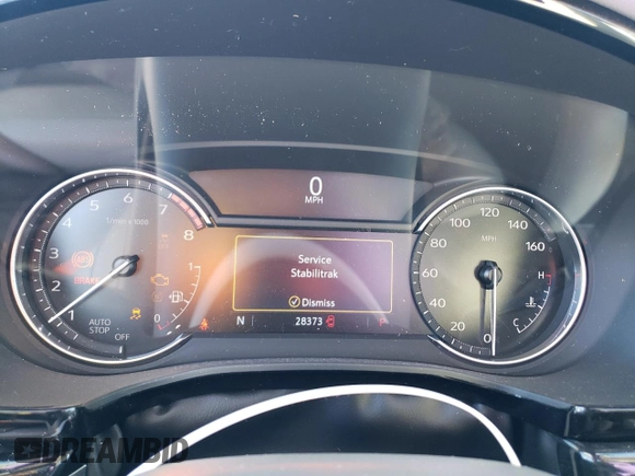 2022 Cadillac XT6 Premium Luxury with VIN 1GYKPCRS0NZ173802, listed as a Copart auction lot 87419534 with 28,373 mi miles and Salvage Title. Bid and sale history available at carsss.com. Image 9.