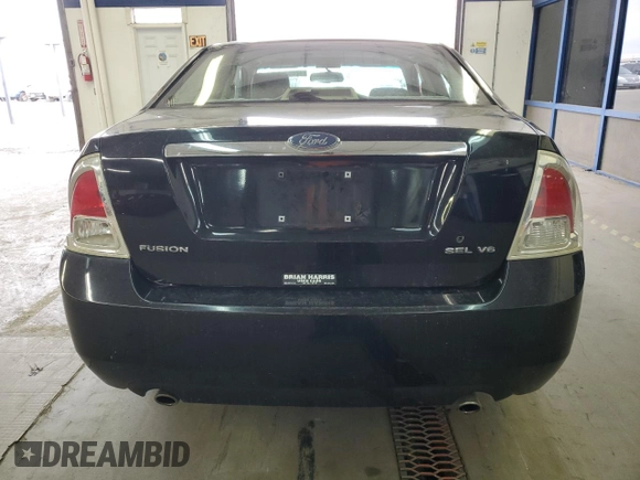 2007 Ford Fusion SEL with VIN 3FAHP08157R120663, listed as a Copart auction lot 47883085 with 187,192 mi miles and Clean Title. Bid and sale history available at carsss.com. Image 6.