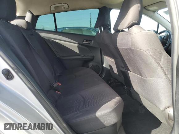 2017 Toyota Prius Two with VIN JTDKARFU7H3037108, listed as a Copart auction lot 49111555 with 203,143 mi miles and Salvage Title. Bid and sale history available at DreamBid. Image 10.