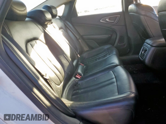 2015 Chrysler 200 C with VIN 1C3CCCCB6FN575089, listed as a Copart auction lot 47420555 with 135,448 mi miles and Salvage Title. Bid and sale history available at carsss.com. Image 10.