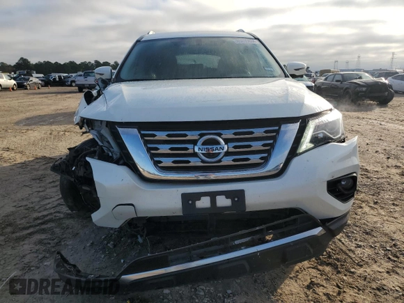 2020 Nissan Pathfinder Platinum with VIN 5N1DR2DN4LC636072, listed as a Copart auction lot 85895634 with 62,497 mi miles and Salvage title. Bid and sale history available at DreamBid. Image 5.