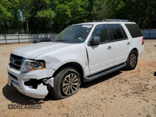 2017 Ford Expedition XLT z VIN 1FMJU1JTXHEA33380, wystawiony jako Copart lot #53344595 z przebiegiem 110 298 mil mil oraz Szkody całkowita. Historia ofert i sprzedaży dostępna na DreamBid. Obrazek 1.