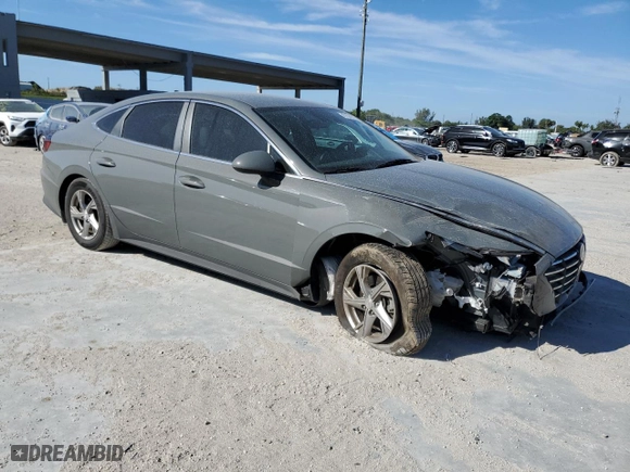 2020 Hyundai Sonata SE with VIN 5NPEG4JA8LH054766, listed as a Copart auction lot 47924975 with 35,338 mi miles and Non Repairable. Bid and sale history available at carsss.com. Image 4.